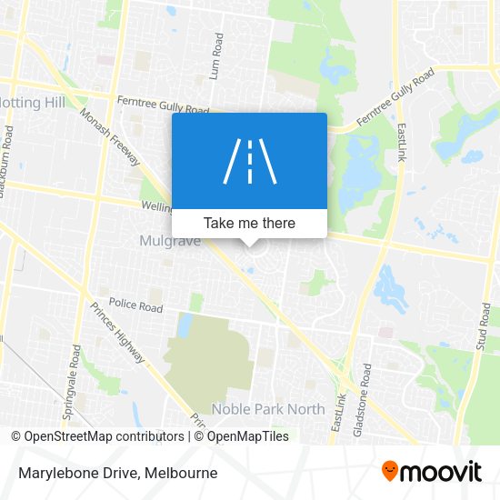 Marylebone Drive map