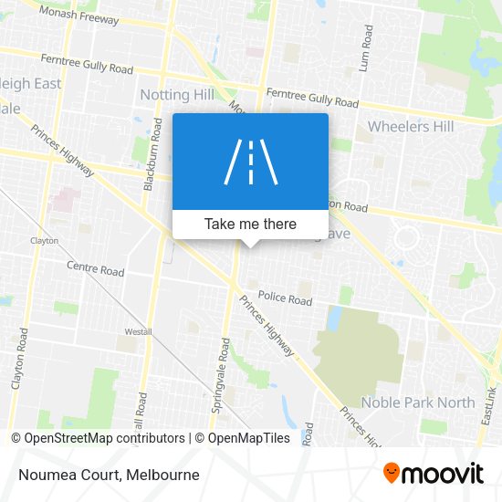 Noumea Court map