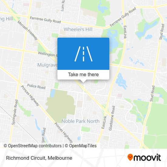 Richmond Circuit map