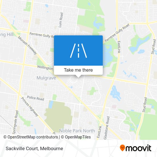 Sackville Court map