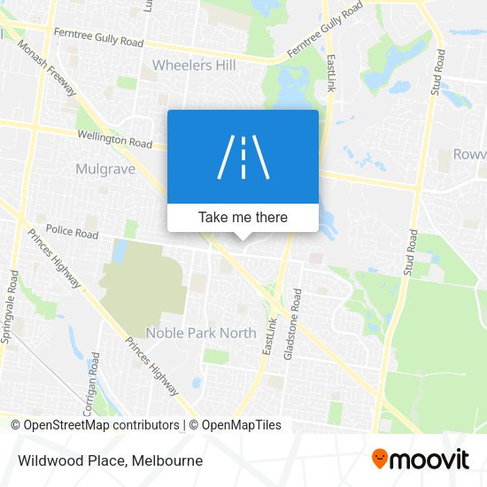 Wildwood Place map