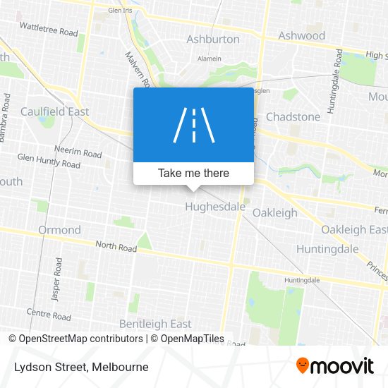 Lydson Street map