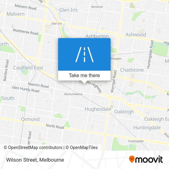 Wilson Street map