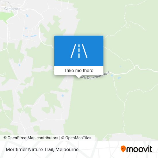 Moritimer Nature Trail map