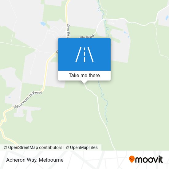 Acheron Way map