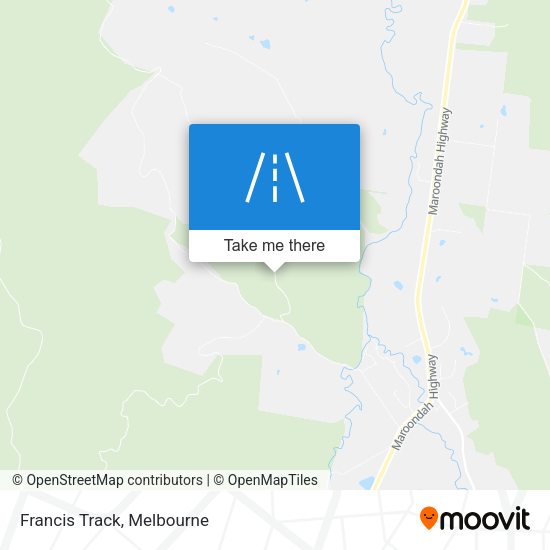 Francis Track map