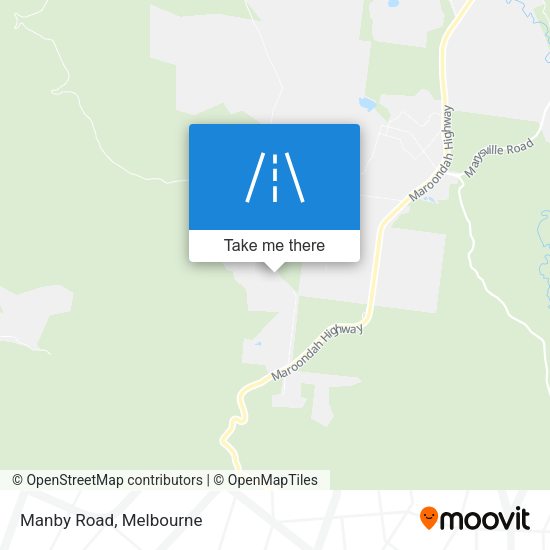Manby Road map