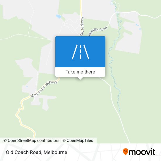 Old Coach Road map
