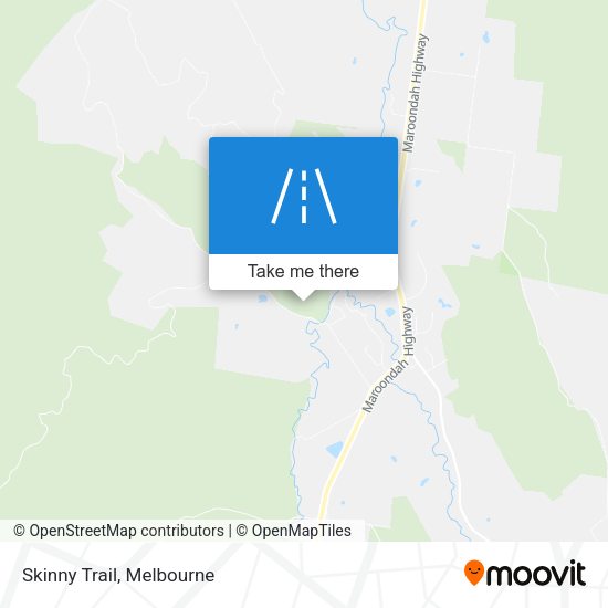 Skinny Trail map