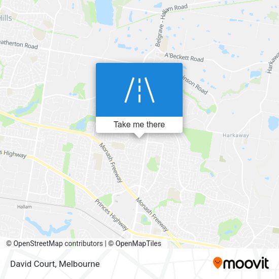 David Court map