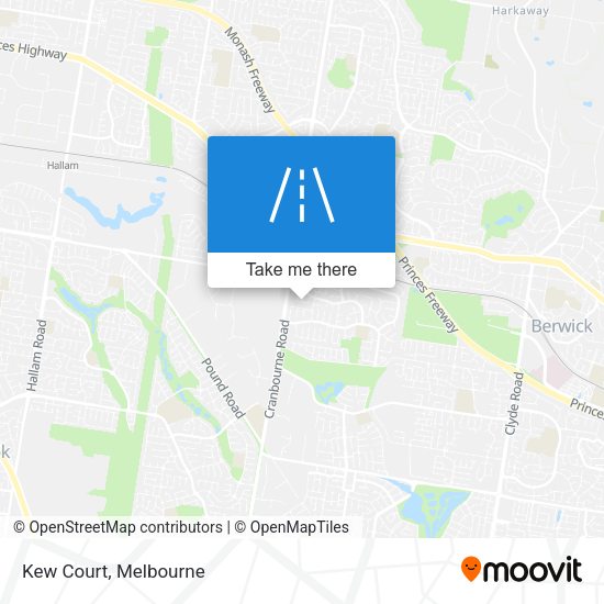 Kew Court map