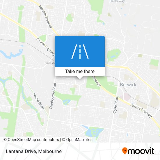 Lantana Drive map
