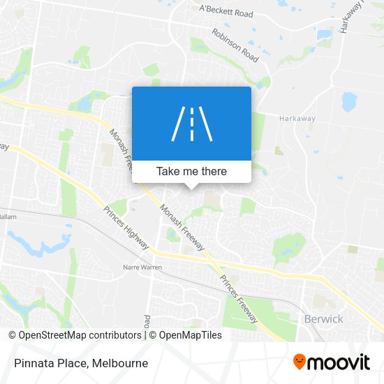 Pinnata Place map