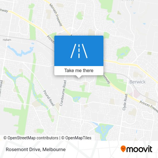 Rosemont Drive map