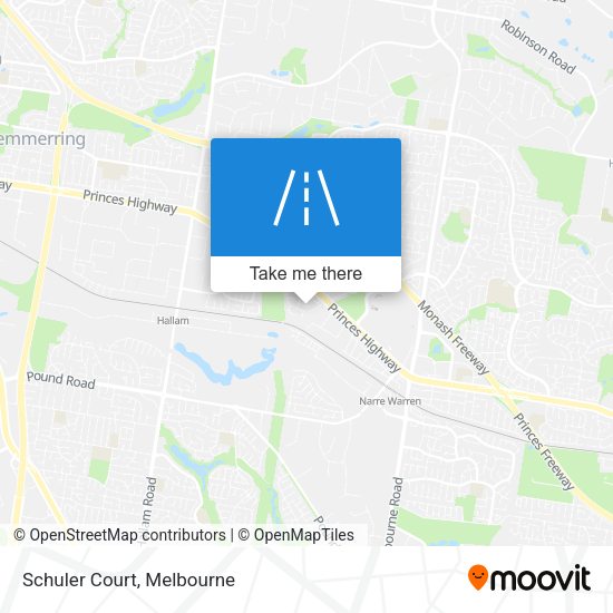 Schuler Court map