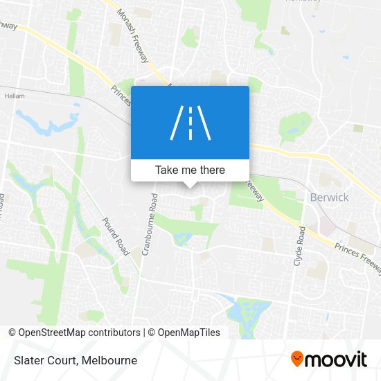Slater Court map