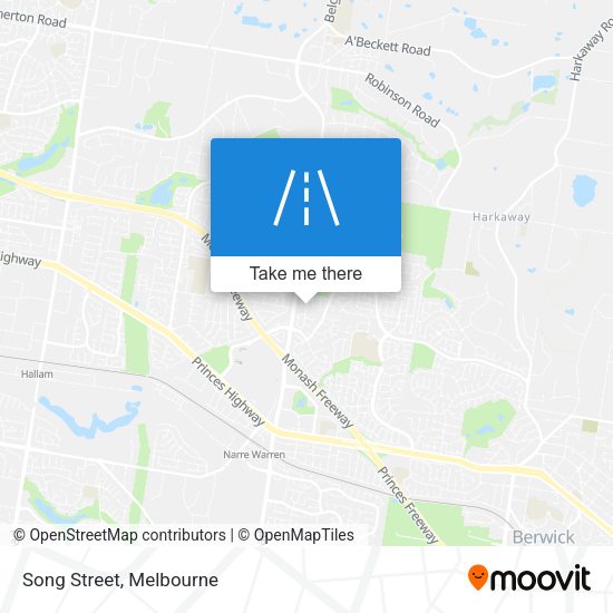 Song Street map