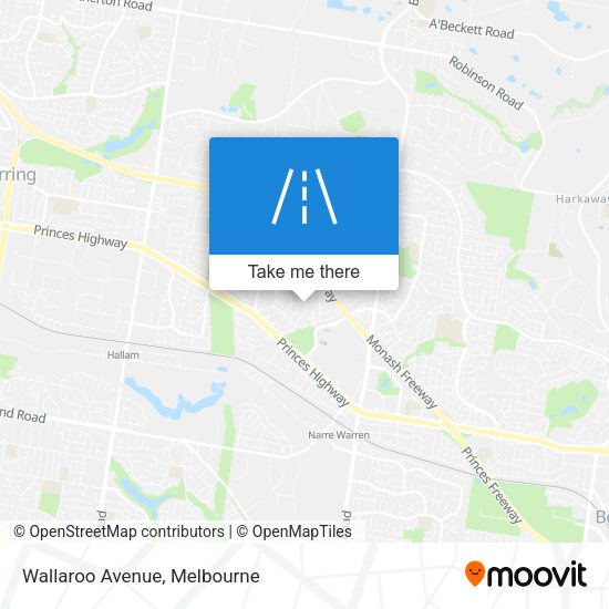 Wallaroo Avenue map