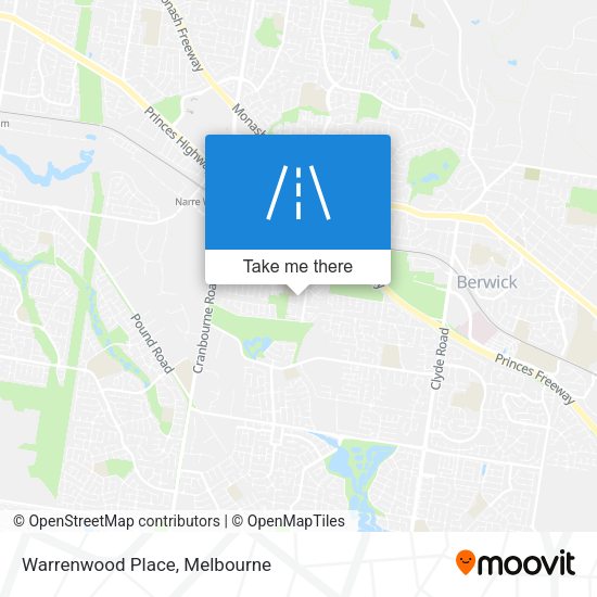 Warrenwood Place map