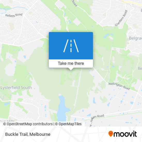 Buckle Trail map