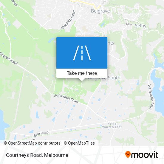 Courtneys Road map