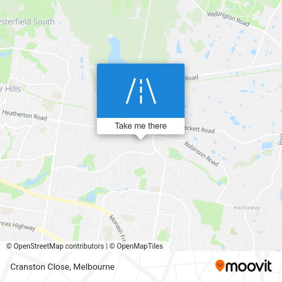 Cranston Close map