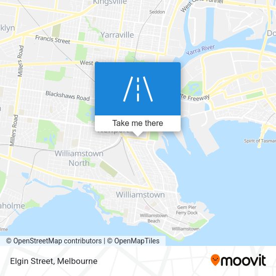 Elgin Street map