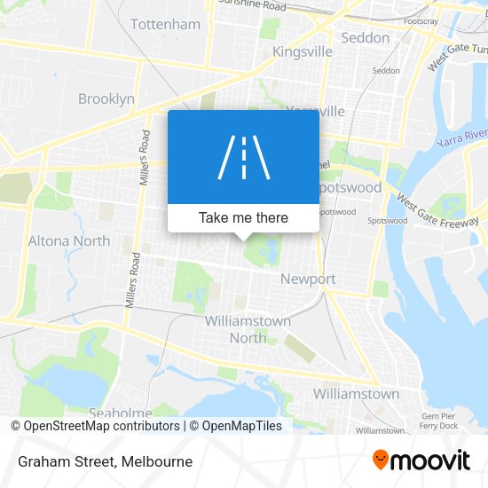 Graham Street map