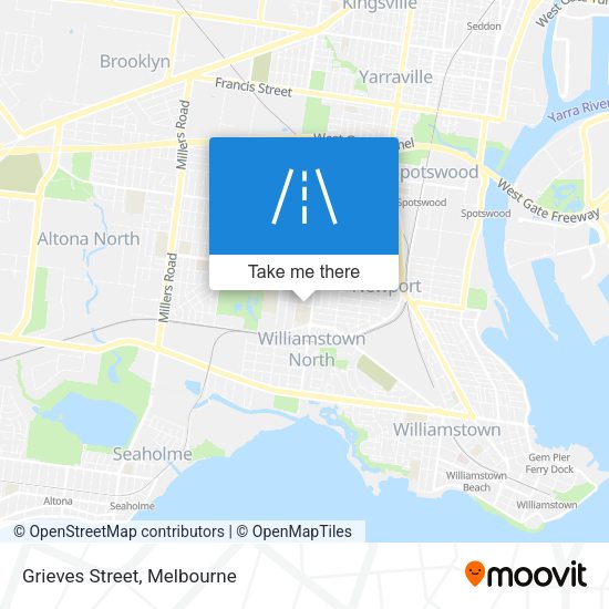 Grieves Street map