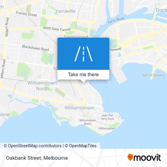 Oakbank Street map