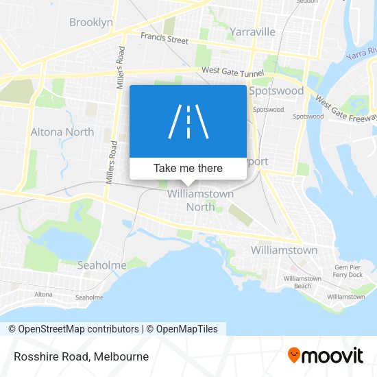 Rosshire Road map