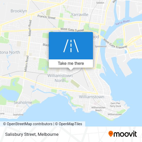 Salisbury Street map