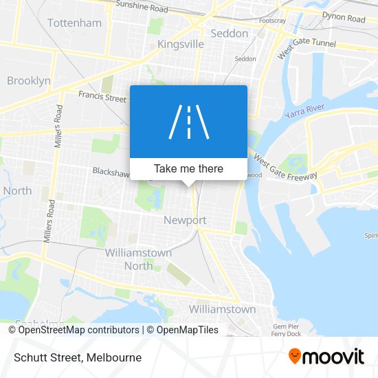 Schutt Street map