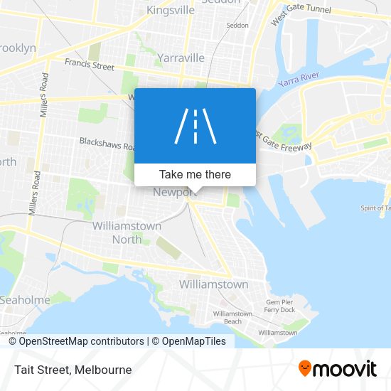 Tait Street map