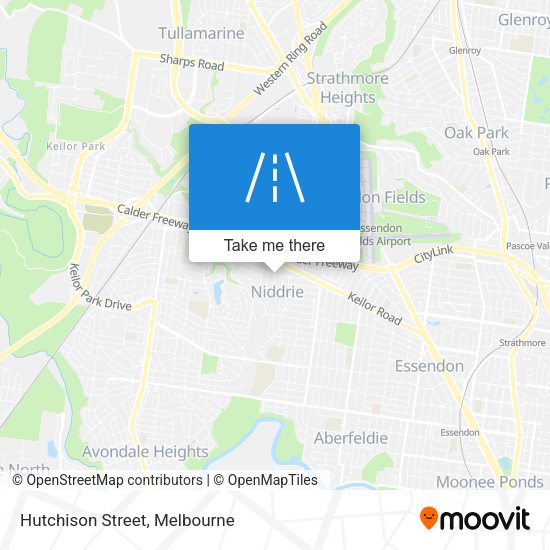 Hutchison Street map