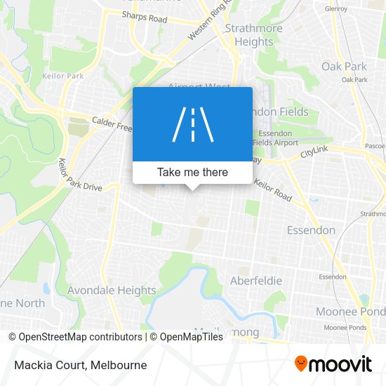 Mackia Court map