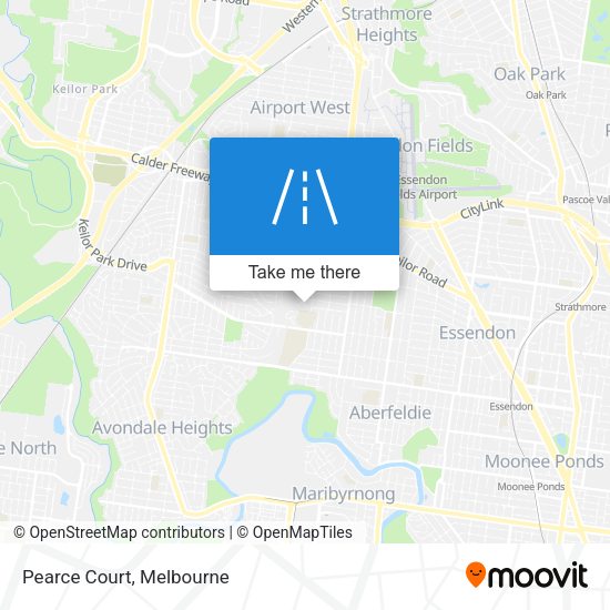 Pearce Court map