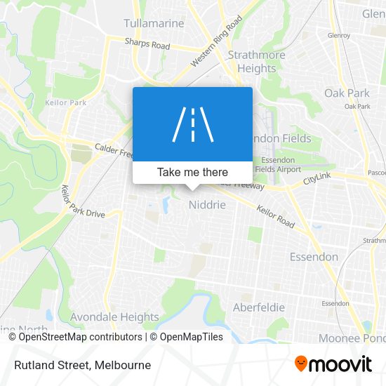 Rutland Street map