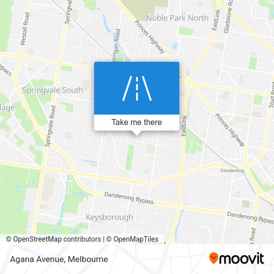 Agana Avenue map