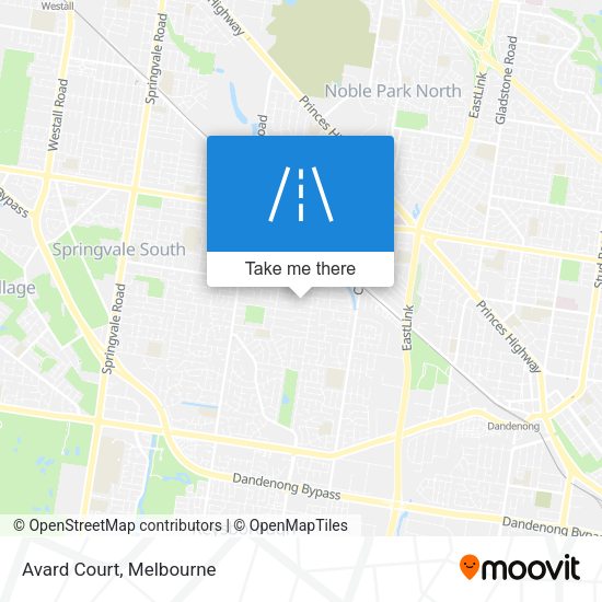 Avard Court map