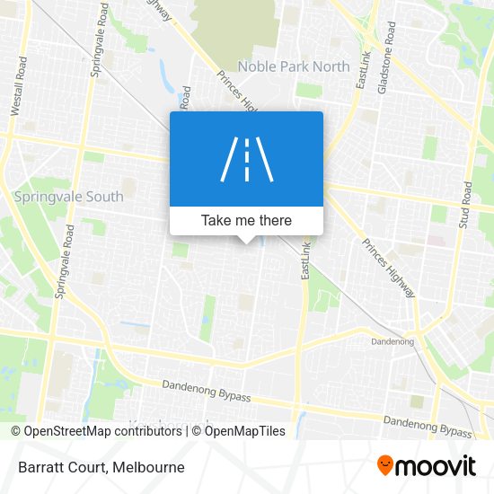 Barratt Court map