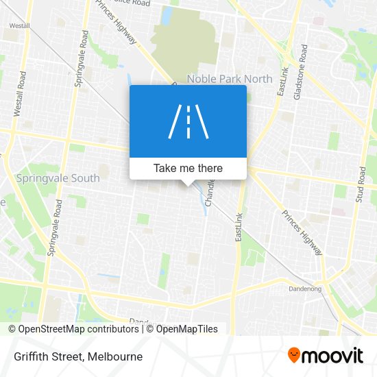 Griffith Street map