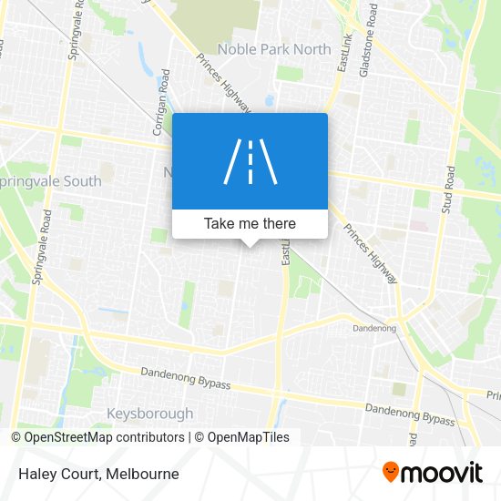 Haley Court map