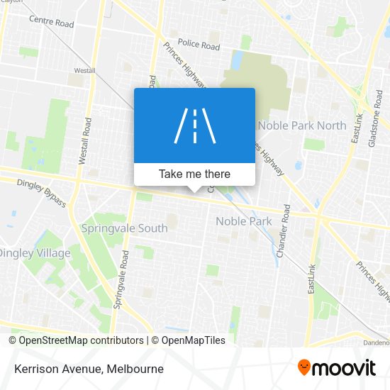 Kerrison Avenue map