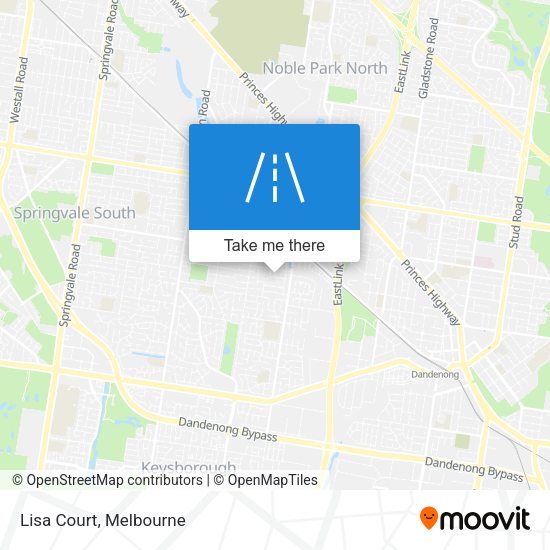 Lisa Court map
