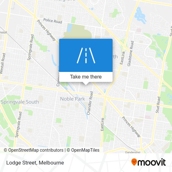 Lodge Street map