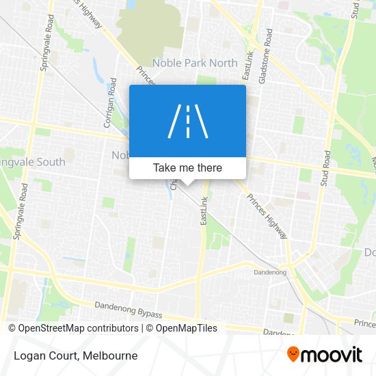 Logan Court map