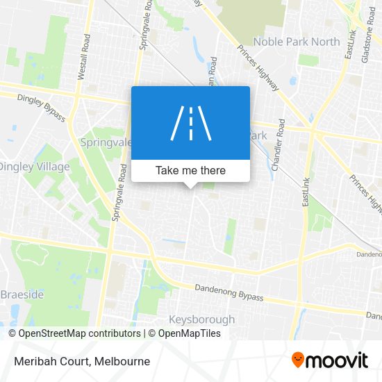 Meribah Court map