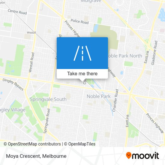 Moya Crescent map