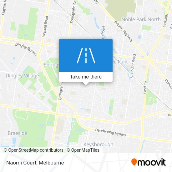 Naomi Court map